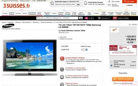 L'offre "miracle" des 3 Suisses
