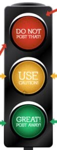 Infographie : to post or not to post