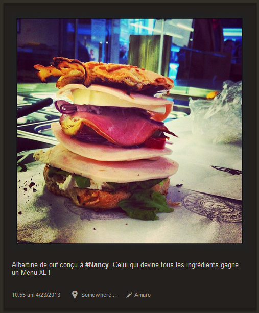 Bagelstein fait deviner la recette d'un bagle original Animer son compte Instagram