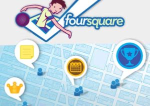 Réseau social Foursquare