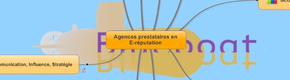 Cartographie : Les agences d'E-réputation en France