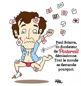 Paul Sciarra démissionne de chez Pinterest