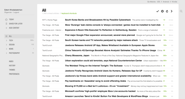 14.0.469 of feedly for Chrome