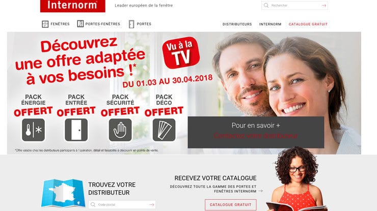 Accompagnement client : de la stratégie web à la TV avec Internorm France
